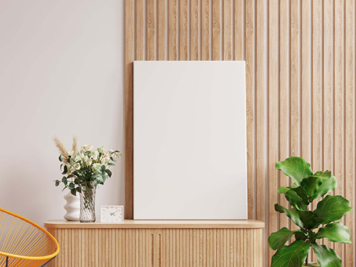 Painel Ripado de PVC em Moema